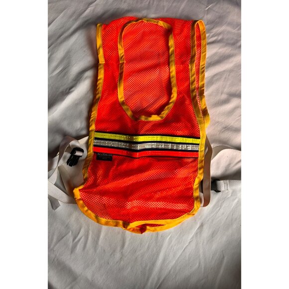 High Visibility Biking Vest | Adjustable Orange Hi Vis - Picture 3 of 4